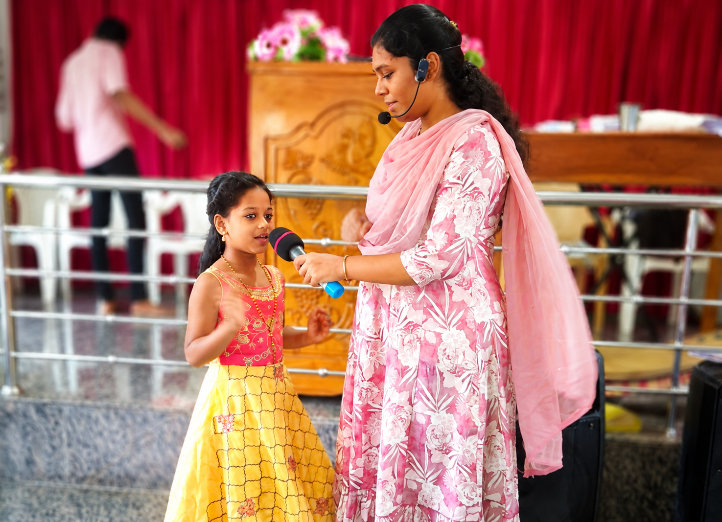 Children enjoying a joyful ministry activity